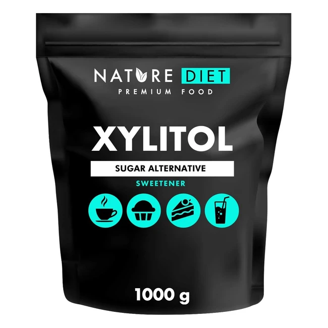 Xilitolo Nature Diet - 2 Confezioni da 1000g - 100 Naturale