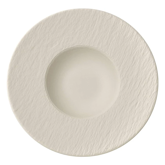 Villeroy  Boch Rock Blanc Pasta Plate 29cm - Premium Porcelain White