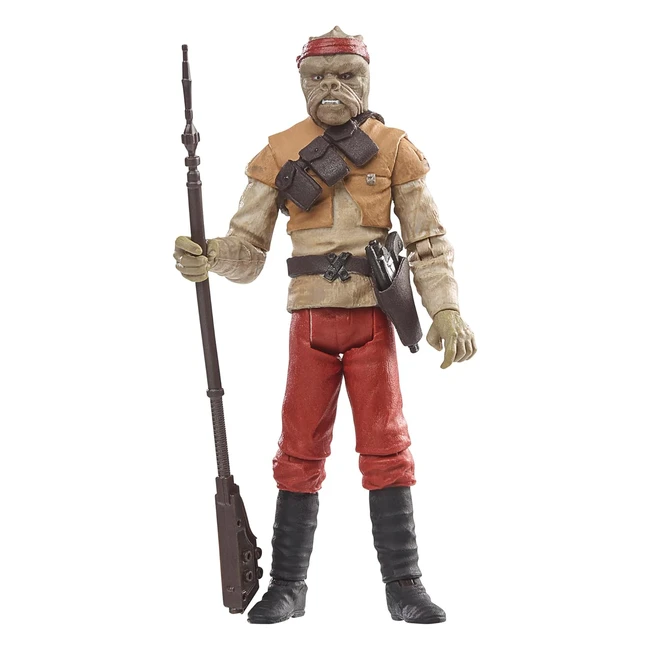 Figura de accin Star Wars Hasbro Coleccin Vintage Kithaba Skiff Guard 95cm