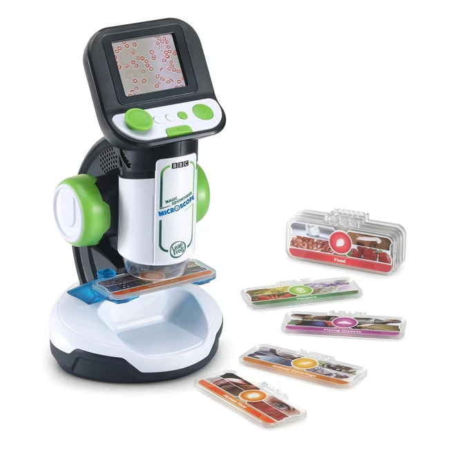 Microscopio Leapfrog Magic Adventures - Giocattolo Scientifico Educativo per Bam