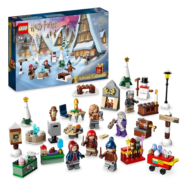 Calendario de Adviento LEGO 76418 Harry Potter 2023 - ¡24 regalos mágicos para la cuenta atrás de Navidad!