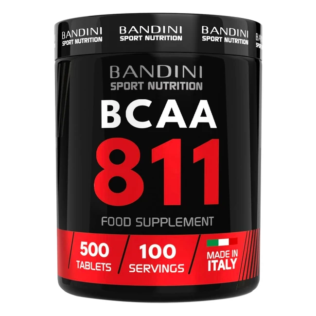 BCAA 811500 Bandini - Aminoacidi Ramificati con Leucina Isoleucina e Valina - I