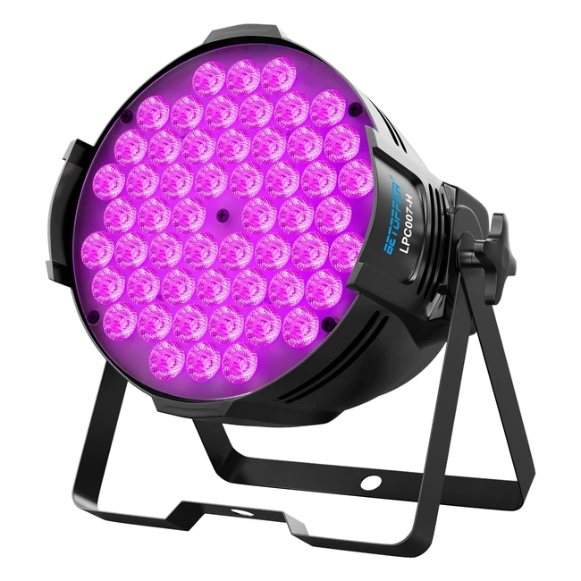 Betopper Éclairage de Scène LED 54x3W RGB 3 en 1