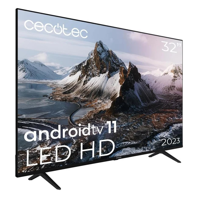 Televisor LED 32 Smart TV A3 Series Alh30032s - Resolución HD - Android 11 - Diseño sin marco - Dolby Atmos - Modelo 2023