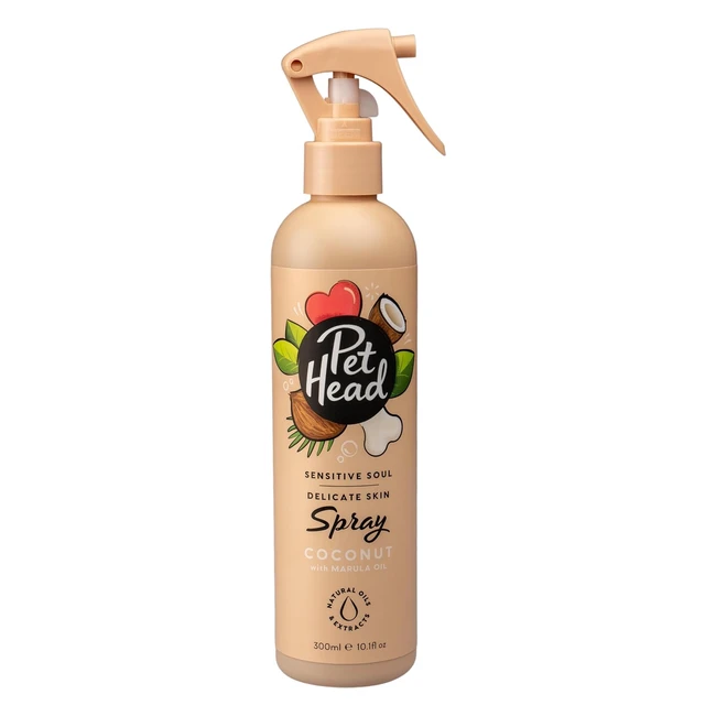 Spray Desodorante Pet Head Sensitive Soul para Perros Piel Sensible 300ml - Arom