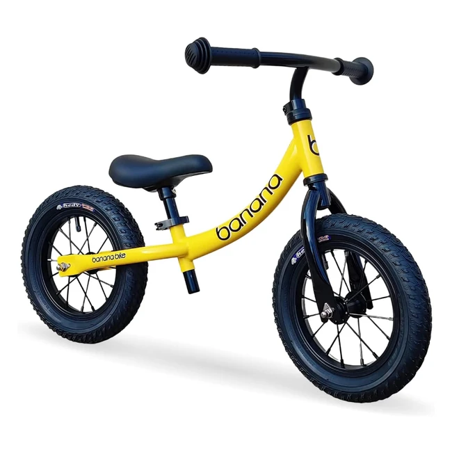 Bicicleta sin pedales Banana GT para niños y niñas pequeños de 2 a 5 años - Ligera y ajustable