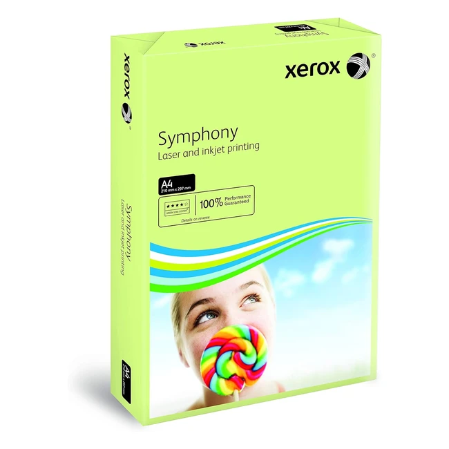 Papel verde Xerox Symphony 80 A4 CW - ISO 9706
