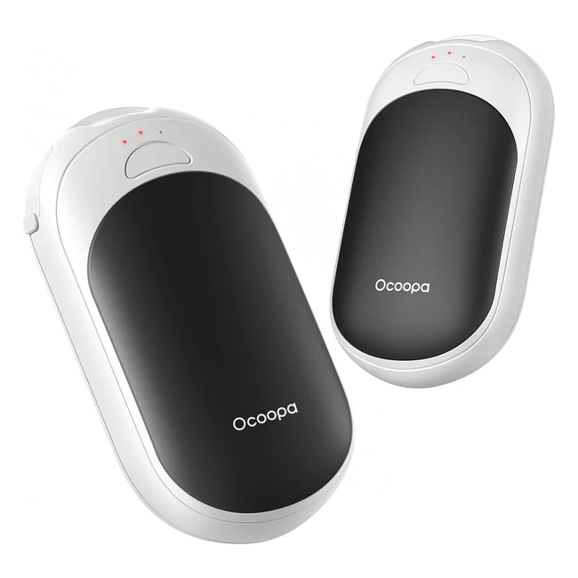 Chauffe-mains rechargeables Ocoopa UT3 Lite - Lot de 2 - Ultrafins et légers - Idéal pour hommes et femmes