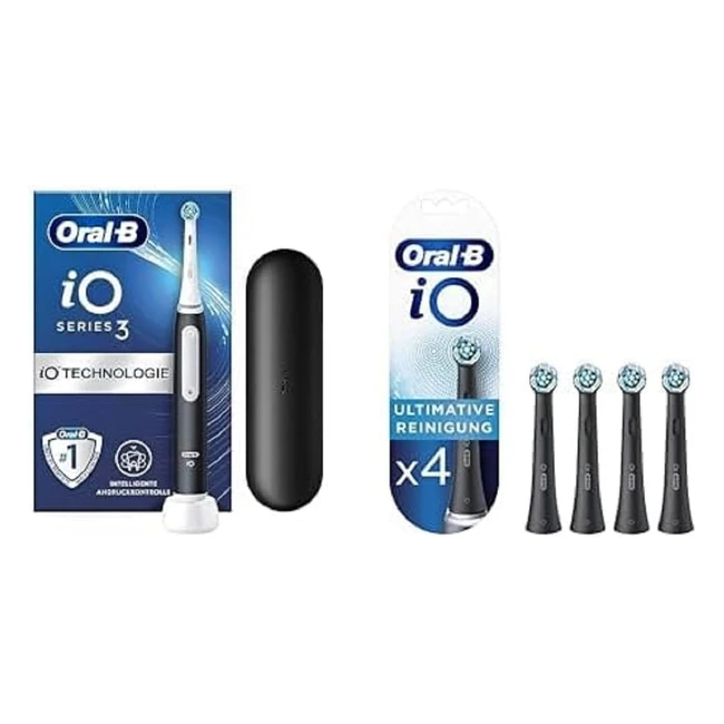 OralB IO Series 3 Elektrische Zahnbrste  4 IO Ultimate Cleaning Aufsteckbrs