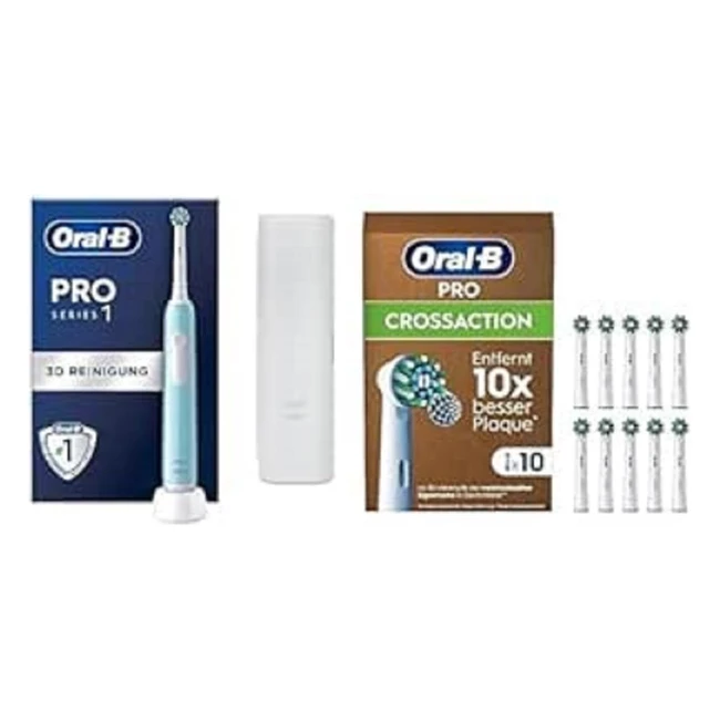 Oral-B Pro Series 1 Elektrische Zahnbrste  10 Pro CrossAction Ersatzbrstenk