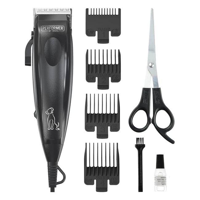 Wahl Performer Pet Clipper - Corded Dog Clippers Kit - High Carbon Steel Blades 