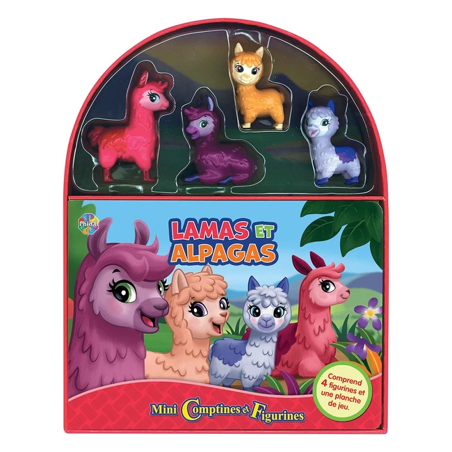 Phidal Lamas y Alpaca - Minicuentas y Figuras Multicolor 9782764360385