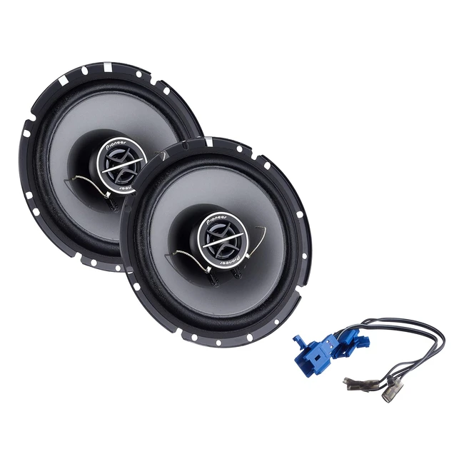 Pioneer TS1702i - Coppia Casse Auto 170W - Woofer IMPP - Connettore per Renault Opel VW Peugeot - Pioneer TS 1702