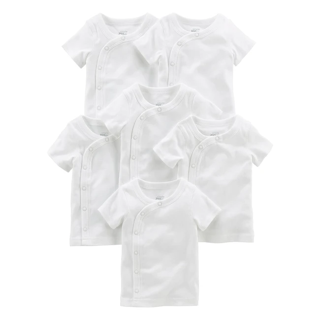 Simple Joys by Carters Baby Hemd Kurzarm seitliche Druckknpfe