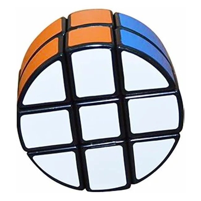 Cubo de puzzle Coolzon Ronda 2x3x3 - Juego de puzzle especial - PVC adhesivo - Negro