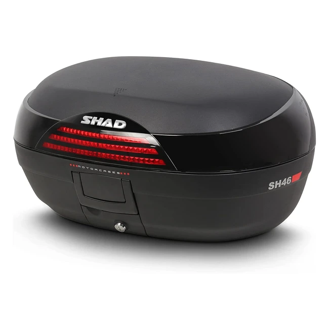 Shad SH46 - Bal Moto Negro - Capacidad para 2 Cascos - Ref D0B46200