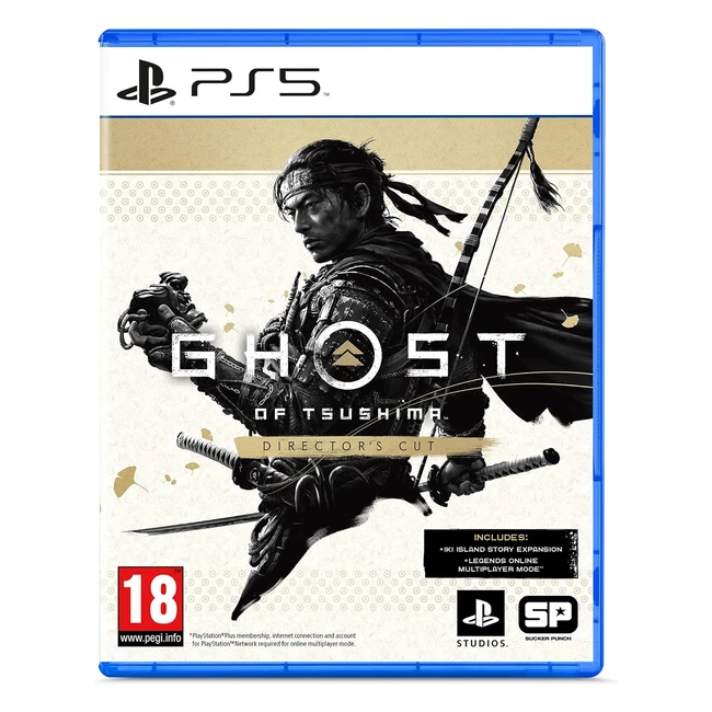Ghost of Tsushima Director's Cut PS5 - Juego completo con contenido exclusivo