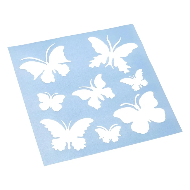 Plantilla Mariposas Rayher 8 Dibujos 5512 cm - Manualidades y Decoracin