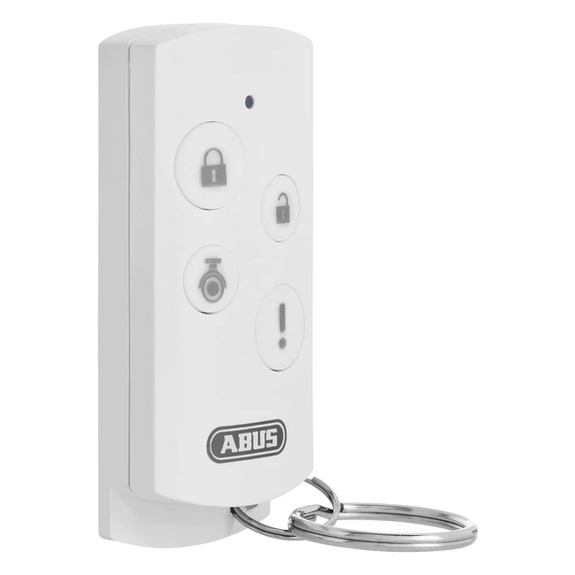 ABUS Smartvest Telecomando Radio FUBE35001A - Accessorio per il Funzionamento del Sistema di Allarme Smartvest - Bianco