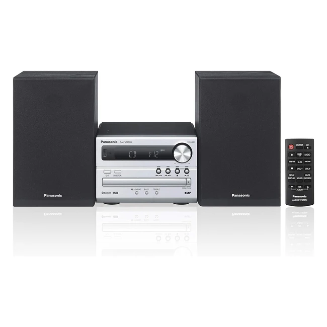 Microchane Panasonic Stro Microchane DAB SCPM250BEGS i 20W - Lecteur CD Radio