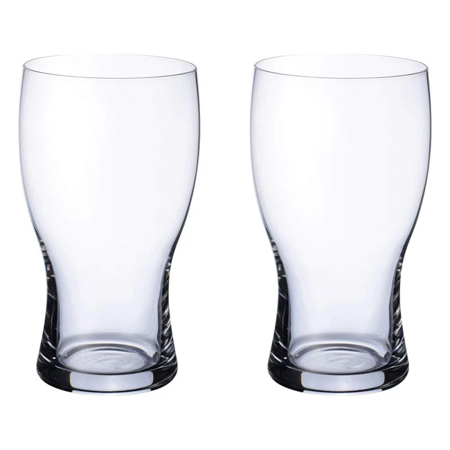 Villeroy  Boch Purismo Beer Pint Set - Style and Elegance - 2 Glasses - 650ml