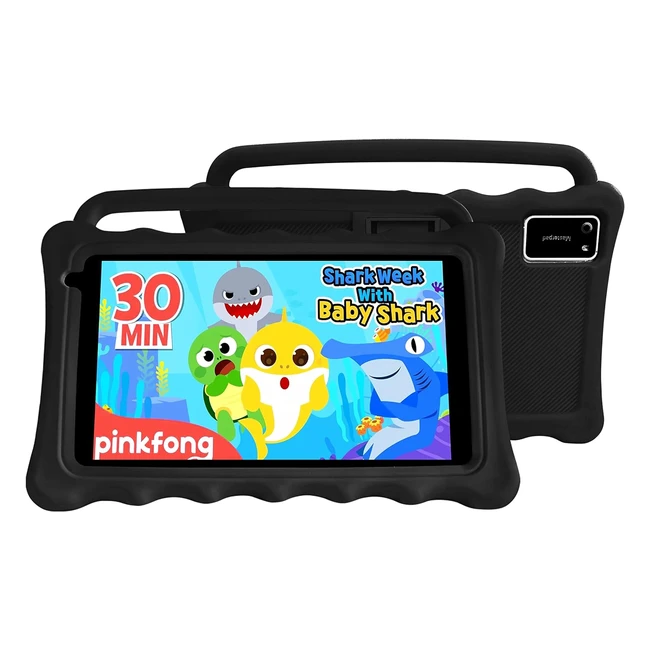 BYybuo Kids Tablet Android 120 - 7 Inch, 2GB RAM, 32GB ROM, 1920x1200 IPS Display