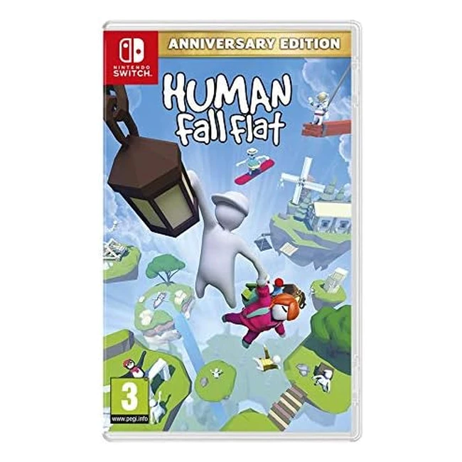 Human Fall Flat Anniversary Edition Nintendo Switch - Gioco leggero e divertente