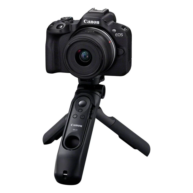 Canon EOS R50 Creator Kit Black Mirrorless Camera  Ultracompact Lens  Vloggers