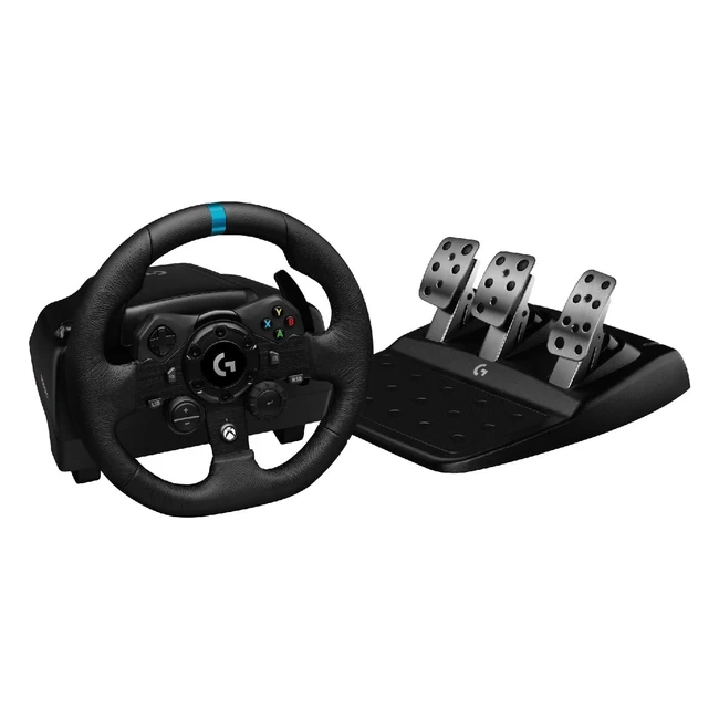 Logitech G923 - Volante da corsa e pedali per Xbox One e PC - Nero