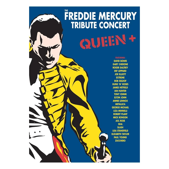 Queen - The Freddie Mercury Tribute Concert (3 DVDs) - Referenznummer: XXX - Live-Aufnahme