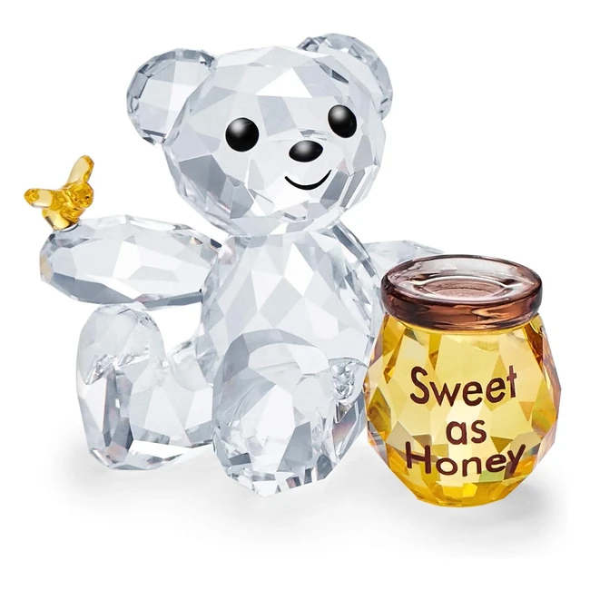 Swarovski Kris Bear Figurine - Sweet as Honey - 449 Sparkling Facets