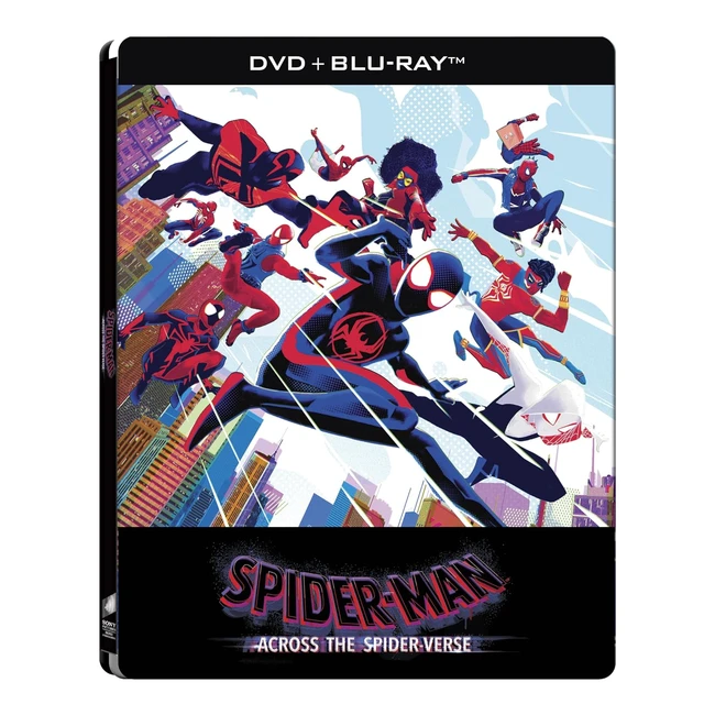 Spiderman Across the Spiderverse Steelbook BD DVD 6 Card - Acquista ora!