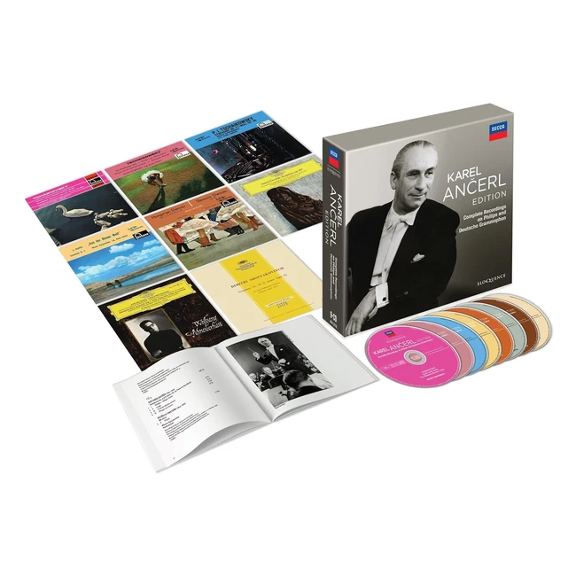 Enregistrements complets sur Philips et Deutsche Grammophon - Karel Ancerl