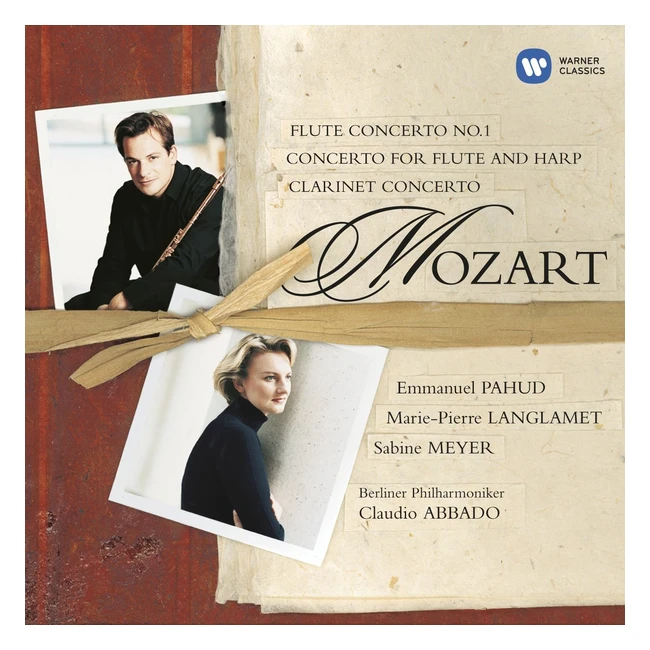 Conciertos de Mozart para flauta, arpa y clarinete - Berliner Philharmoniker
