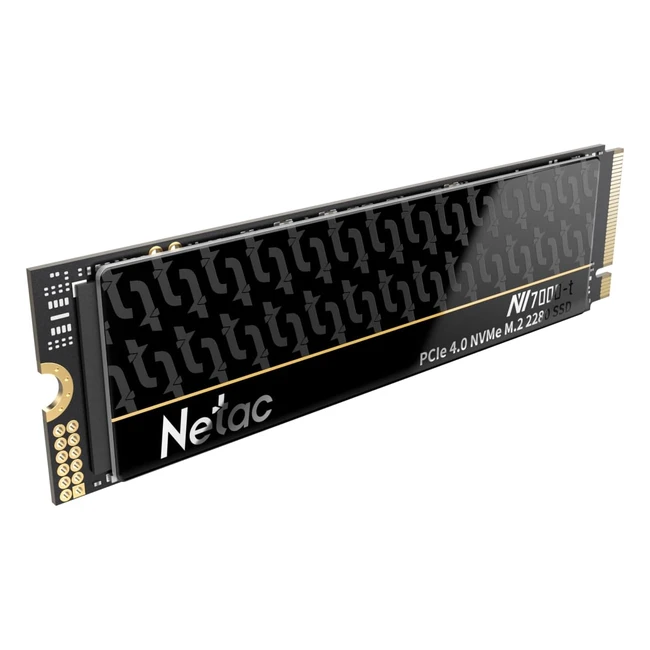 Netac NV7000T 1TB SSD Interno PCIe Gen4x4 NVMe - Velocit fino a 7300MBs - PS5