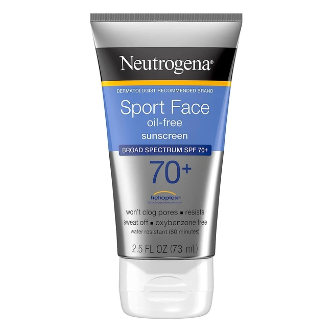 Neutrogena Sport Face SPF70 - Proteccin solar para el rostro - 73 ml