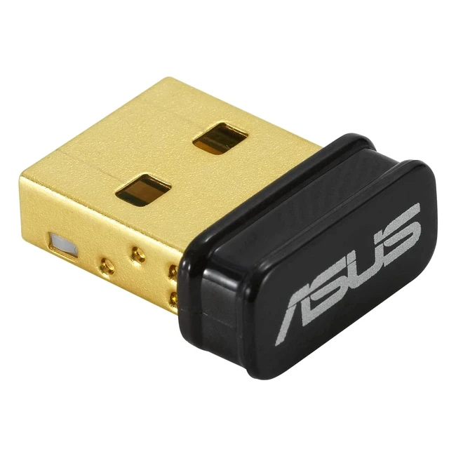 Adaptador USB Bluetooth 50 ASUS USBBT500 - Diseo Ultra Compacto - Compatible 