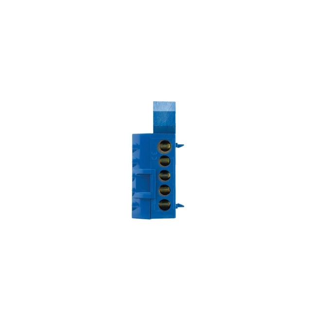 Morsettiera Neutra Blu Thomson 6 Connessioni - Resistenza Termica 850C - Garanzi