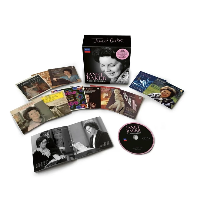 Coffret 21CD Tirage Limité - A Celebration, Janet Baker