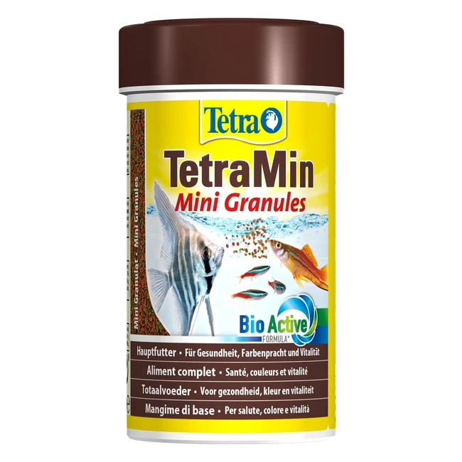 Tetra Tetramin Mini Granules - Alimento para peces pequeños - 100 ml