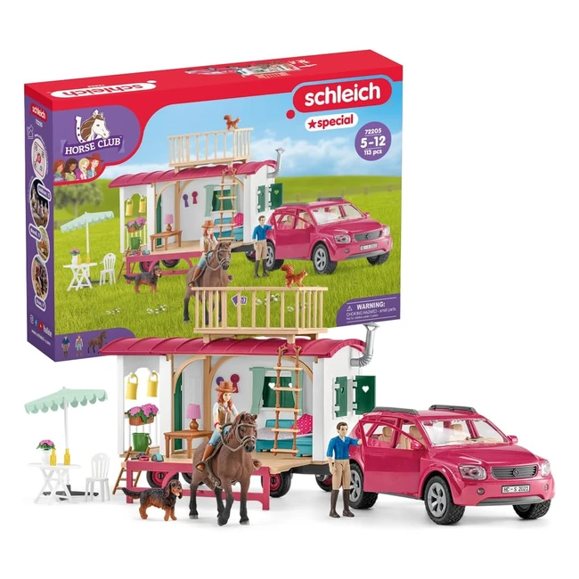 Schleich Set Roulotte Campeggio 2 - Avventure e Accessori