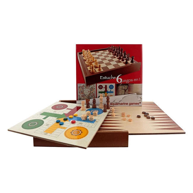 Juegos Clsicos de Mesa - Ajedrez Damas Backgammon y ms