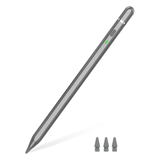 Stylo Apple Pencil 1re gnration pour iPad 2023 - Charge rapide USB-C inclin