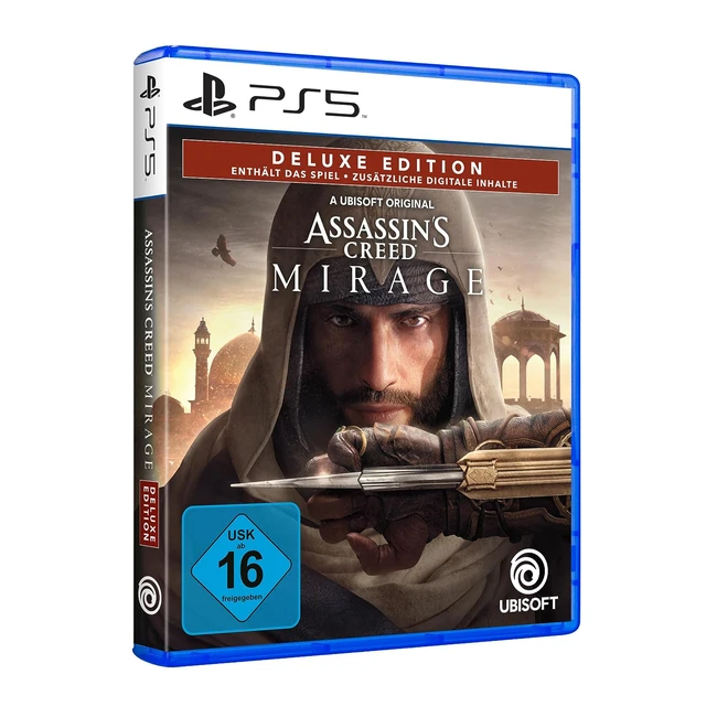 Assassin's Creed Mirage Deluxe Edition PS5 Uncut - Action-Adventure mit Meisterassassinen