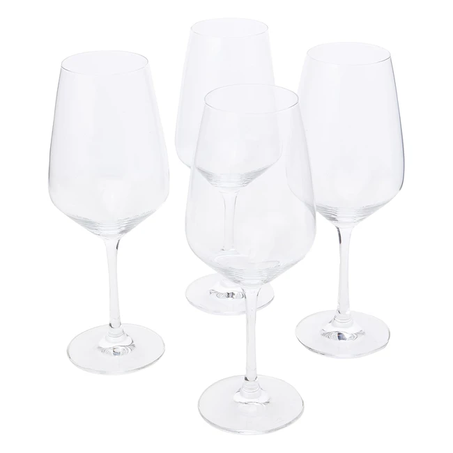 vivo by villeroy boch group voice basic red wine glass set 4 pcs 497 ml - Elegant design, dishwasher safe
