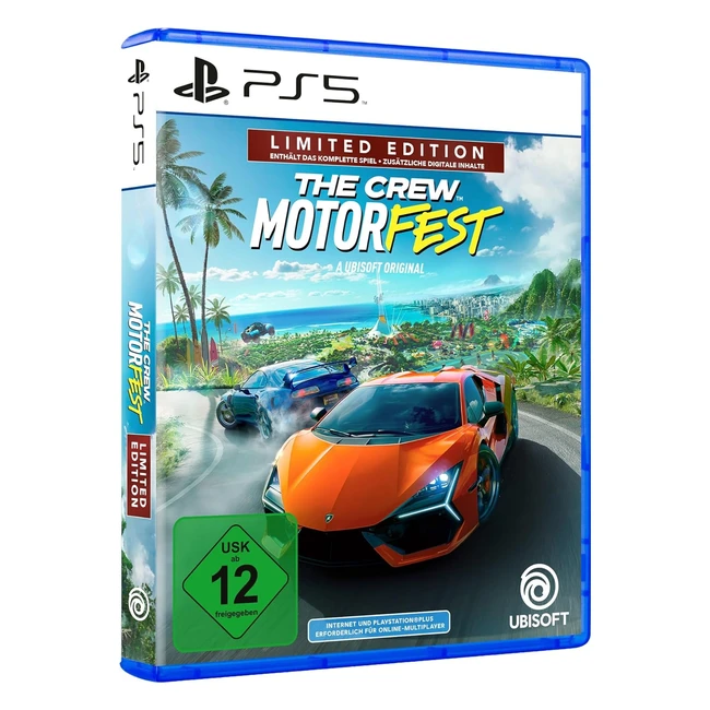 The Crew Motorfest Limited Edition - Playstation 5 | Rasante Rennen, legendäre Fahrzeuge