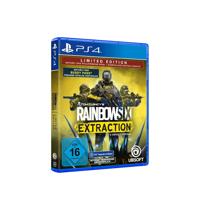 Rainbow Six Extraction Limited Edition - Kostenlose PS5-Upgrade - PS4 - Risiko, Elite-Operator, Waffendesigns