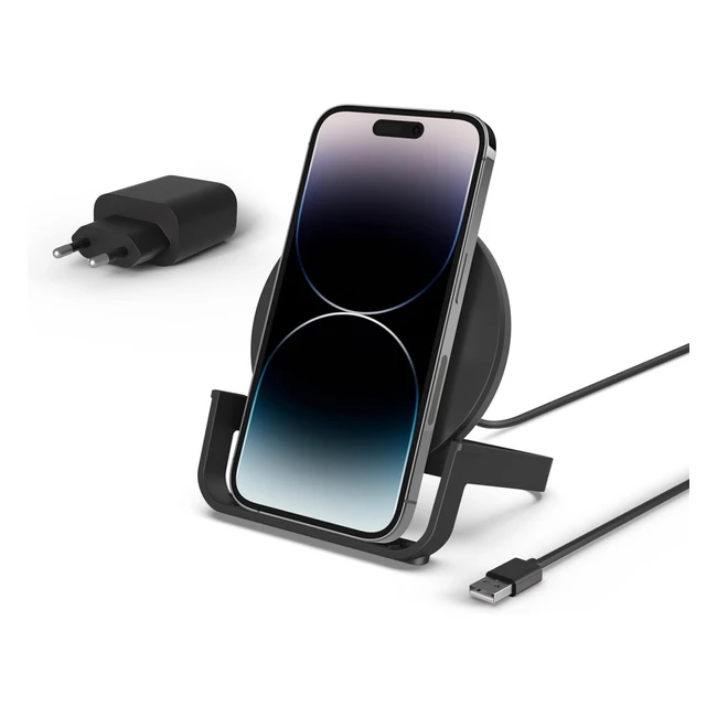 Belkin BoostCharge 10W Wireless Charger - Schnelles kabelloses Ladegert fr i