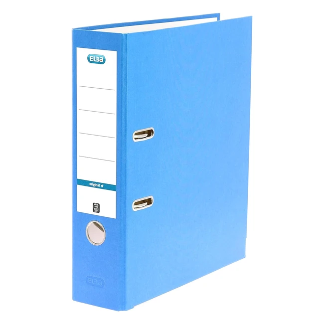 Elba A4 80mm Board Lever Arch File - Blue, Ref: 100202215 - Durable & Secure