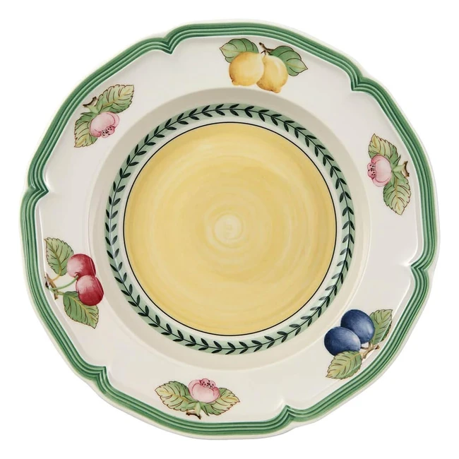 Villeroy  Boch French Garden Fleurence Soup Plate - Premium Porcelain 23cm
